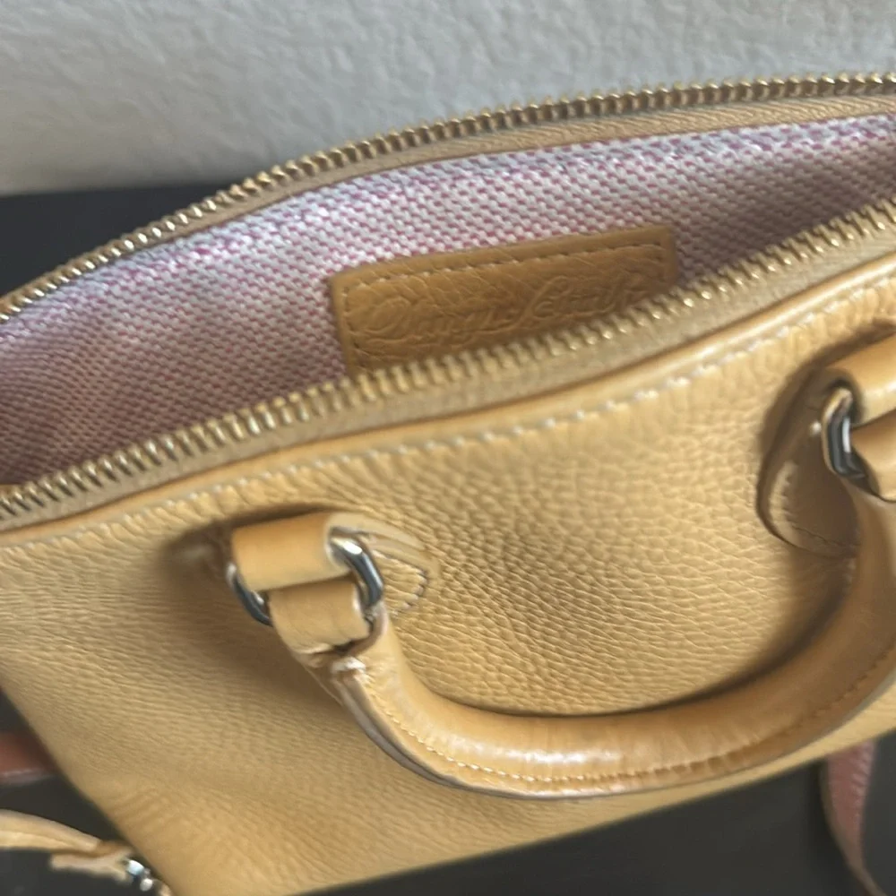 Dooney‎ & Bourke Dillen Crossbody Satchel in Mustard